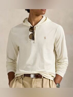 Polo Ralph Lauren Jersey Hooded T-Shirt
100% cotton
